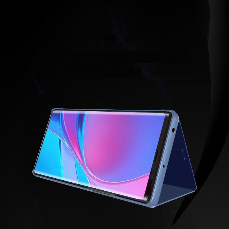 Калъф Clear View за Huawei Y5P - Златен