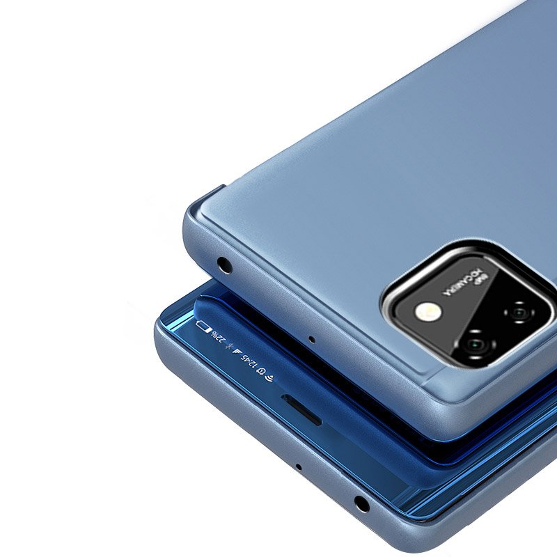 Калъф Clear View за Huawei Y5P - Златен