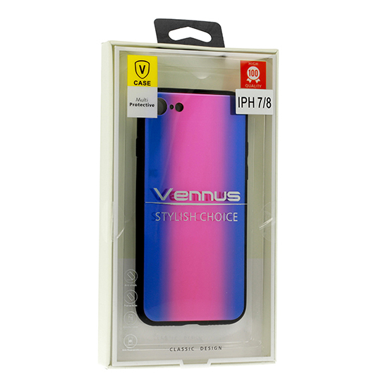 Vennus Glass калъф за Apple iPhone X - Зелен