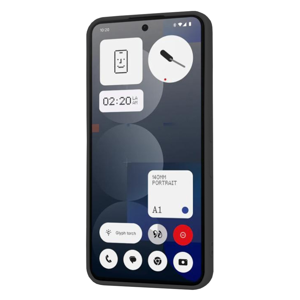 Techsuit - SoftFlex калъф за Nothing Phone (3a) Pro - Черен