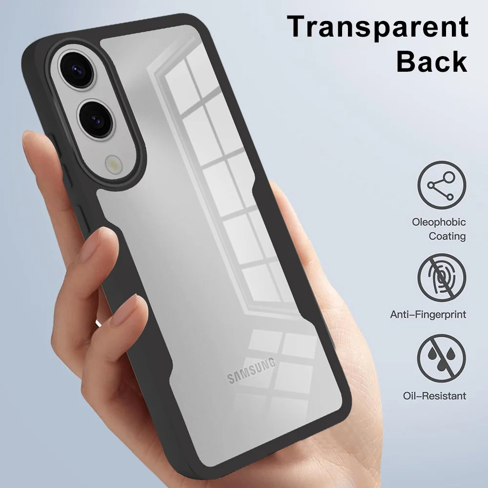 Калъф Techsuit ColorVerse + защитно фолио за Samsung Galaxy S25 Edge – Розов