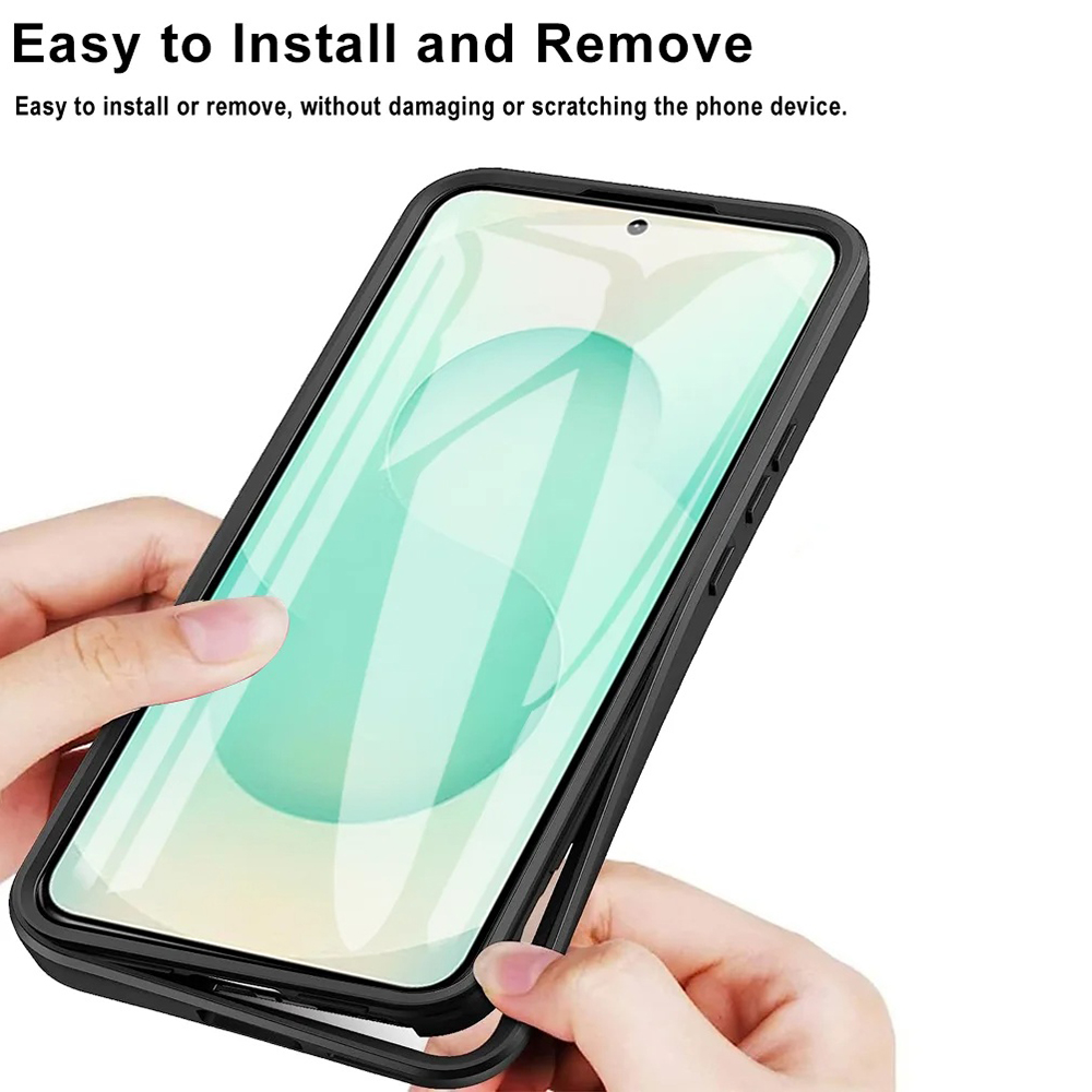 Калъф Techsuit ColorVerse + защитно фолио за Samsung Galaxy S25 Edge – Розов
