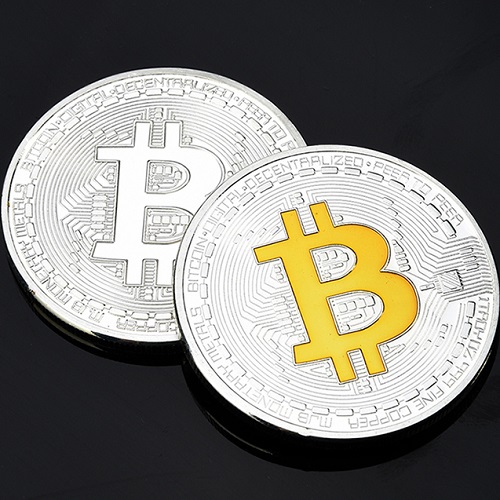 Монета Bitcoin Cash - Сребърна / Тип2
