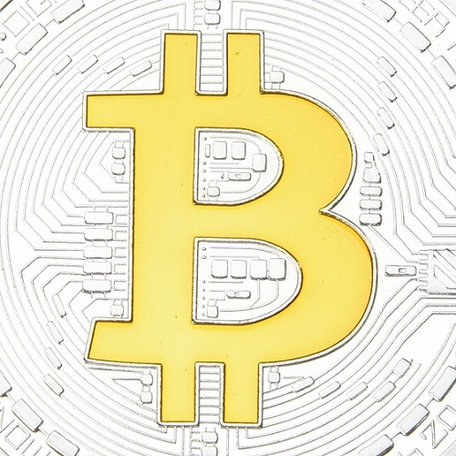 Монета Bitcoin Cash - Сребърна / Тип2