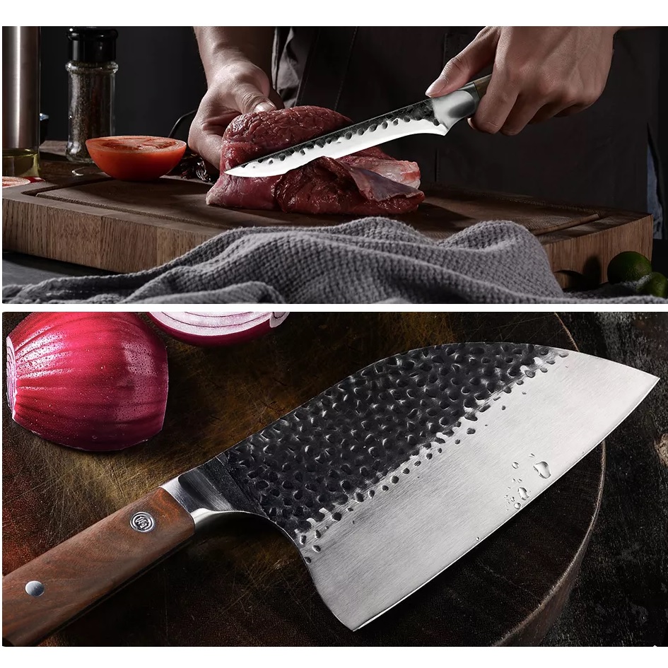 Кухненски нож AM-19982 - Santoku / 25см