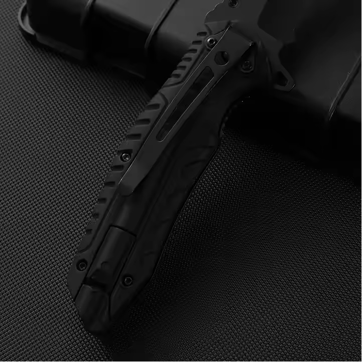 Сгъваем нож за открито CH-35053 - Черен/Typ1