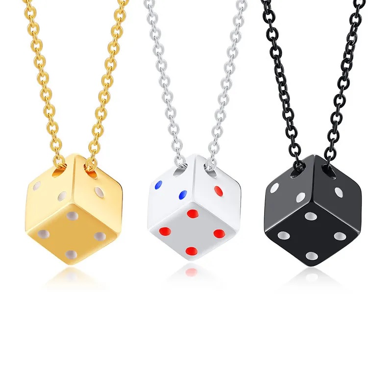 Колие Dice - Златен