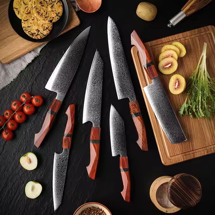 Дамаски кухненски нож KI-35082 - Kiritsuke