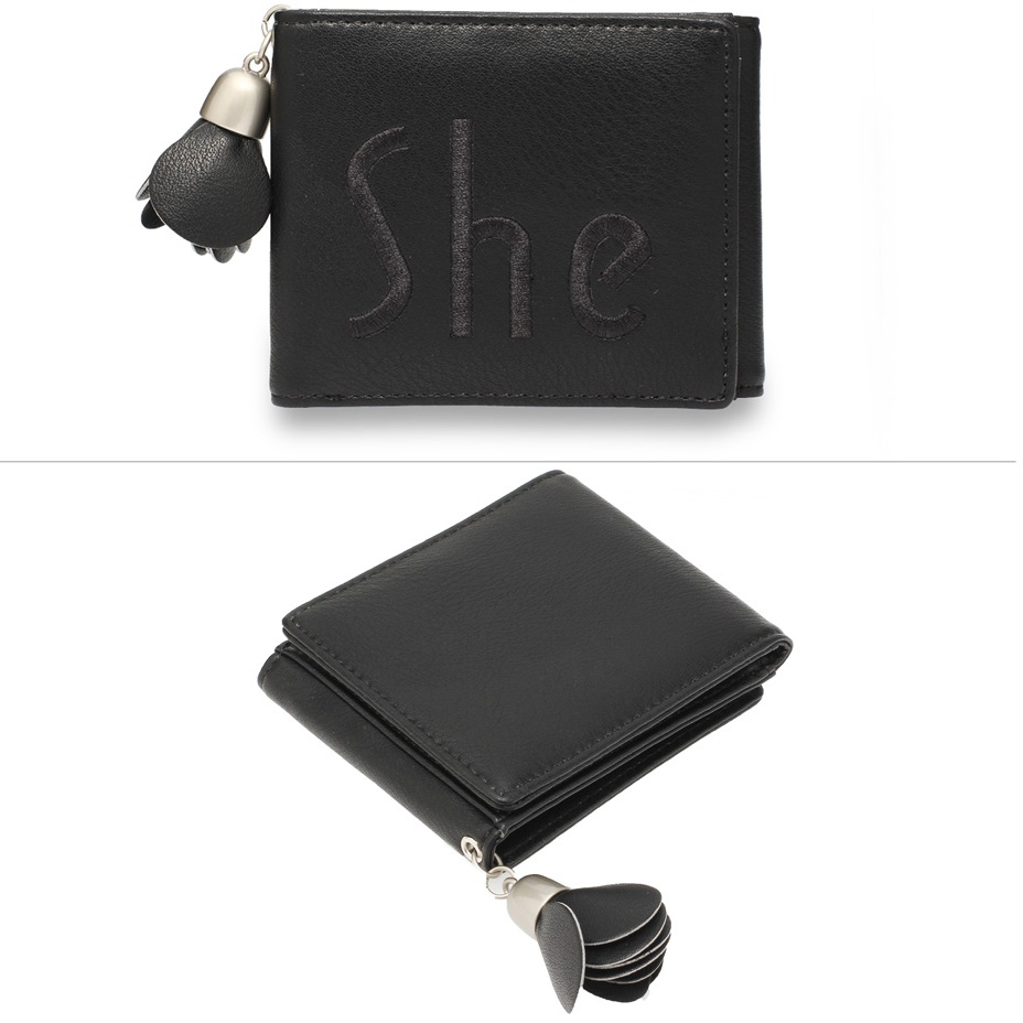 Портмоне She - Кафяво